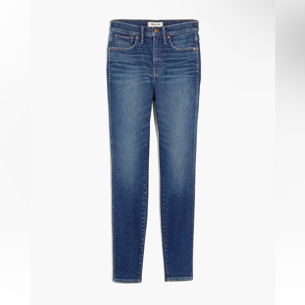 Madewell 10” High-Rise Skinny Jeans in Winston Wash